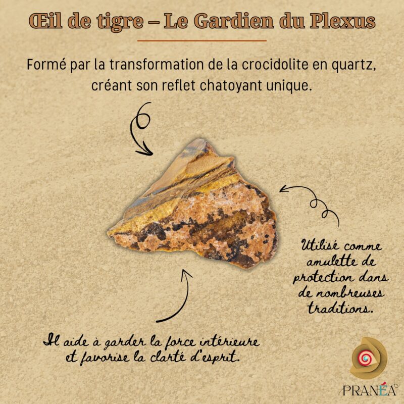 Bracelet en Œil de Tigre – Confiance, Protection & Courage | Fait main en macramé – Image 7