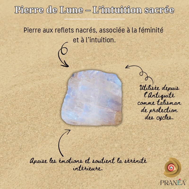 Bracelet en Pierre de Lune – Intuition, Douceur & Cycles de vie | Fait main en macramé – Image 7
