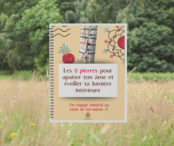 Guide lithothérapie gratuit Pranéa – 9 pierres naturelles pour apaiser l’âme et éveiller la lumière intérieure.